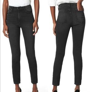 Joe's jeans- lightly faded black